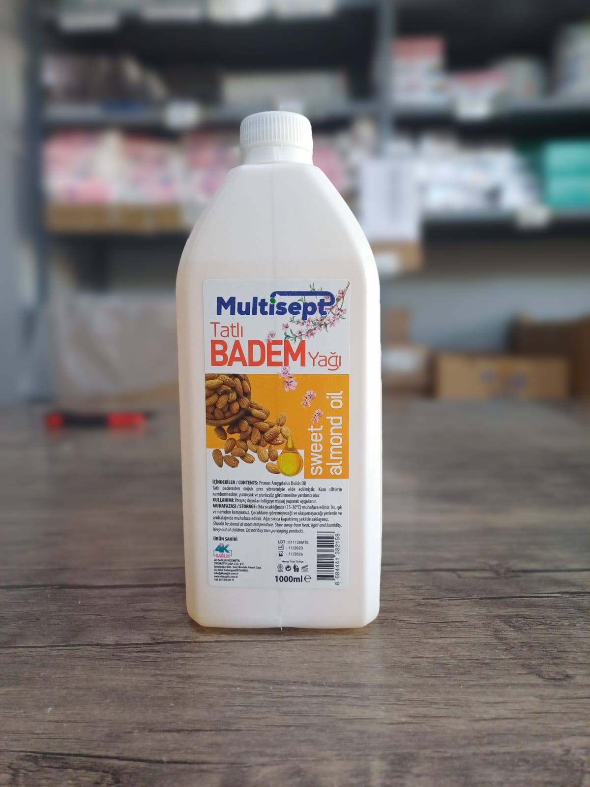 Tatlı Badem Yağı 1000 ML